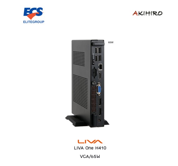 MINIPC  BAREBONE (มินิพีซี) ECS LIVA One H410 (VGA/65W)